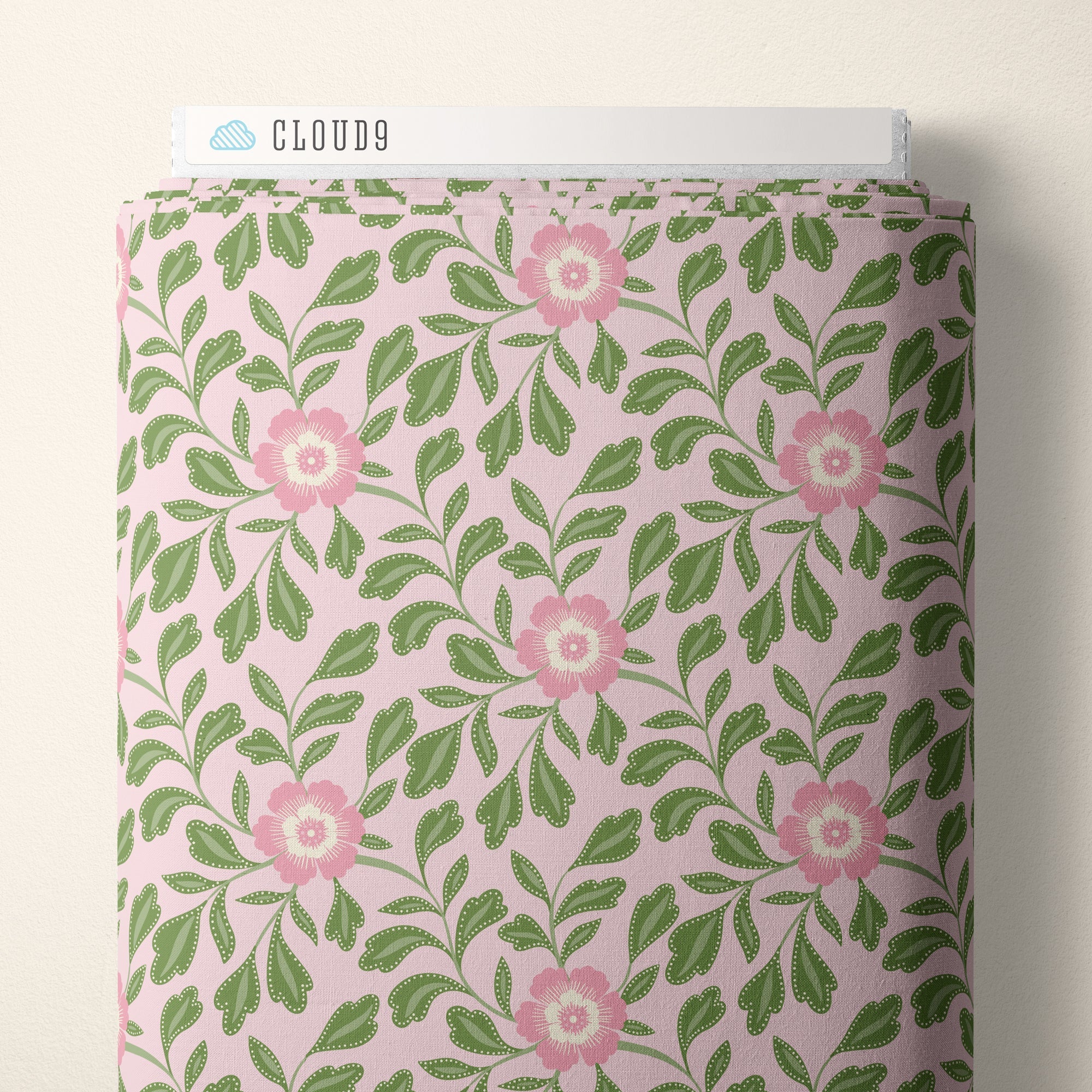 Garden Whispers - Pink - Summer Garden - House Of Haricot - Cloud 9 Fabrics - Poplin