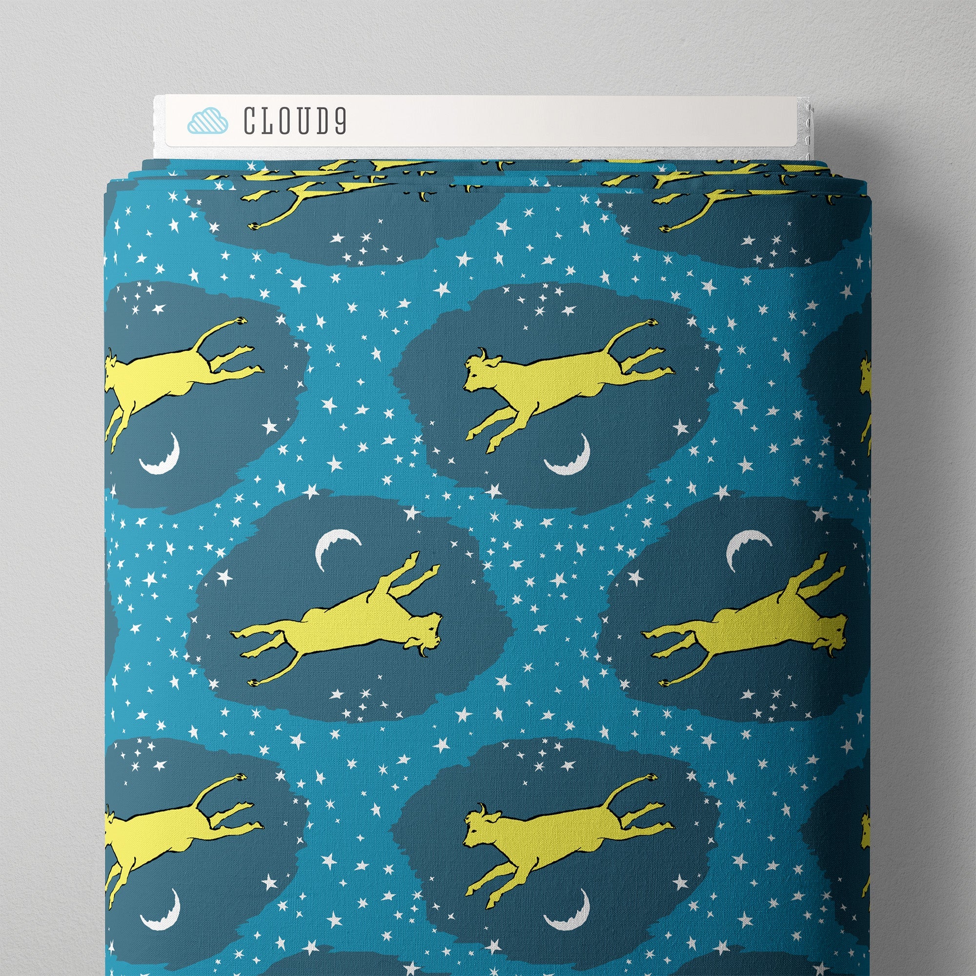 GNM Over The Moon - Goodnight Moon - Margaret Wise Brown - Cloud 9 Fabrics - Poplin
