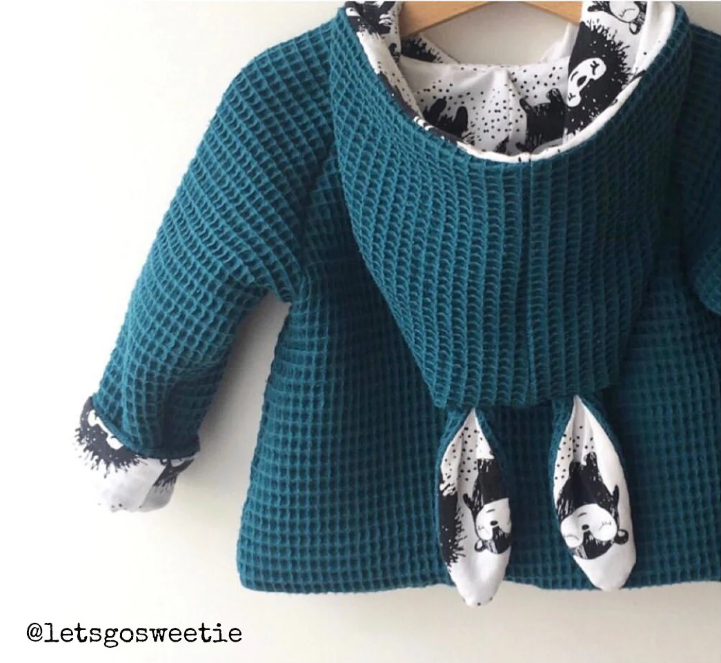 Grand'Ourse Cardigan & Jacket Sewing Pattern - Baby 6M/4Y - Ikatee - Image 6