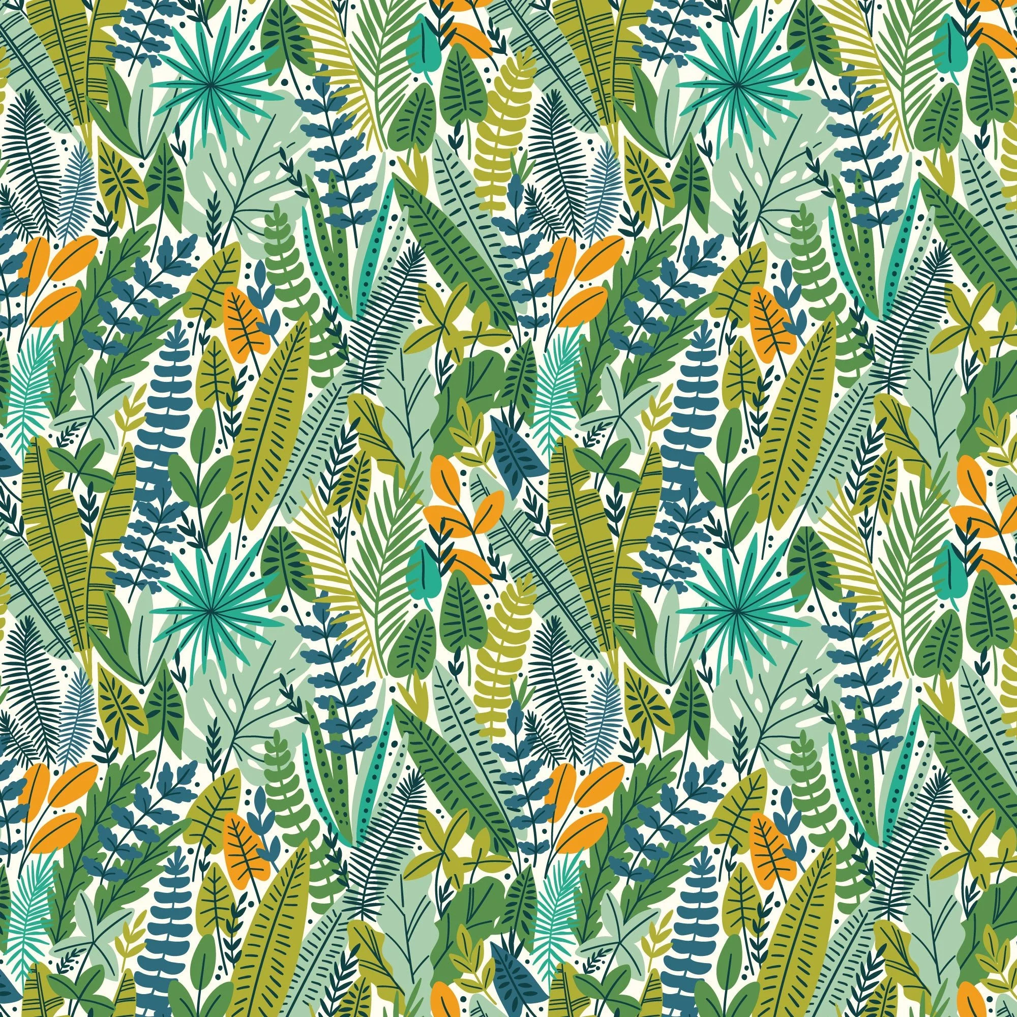 Greenhouse - Bohemian Paradise - Maria Galybina - Cloud 9 Fabrics - Poplin - Image 3