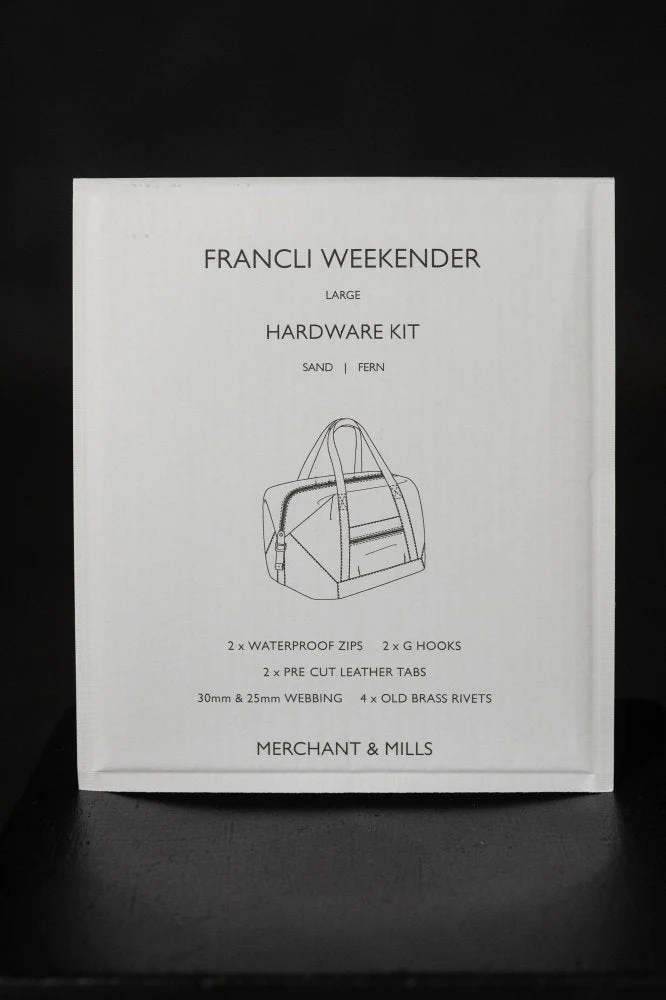 Hardware Kit - Small or Large - Fern - Weekender Bag - Merchant & Mills - Image 2