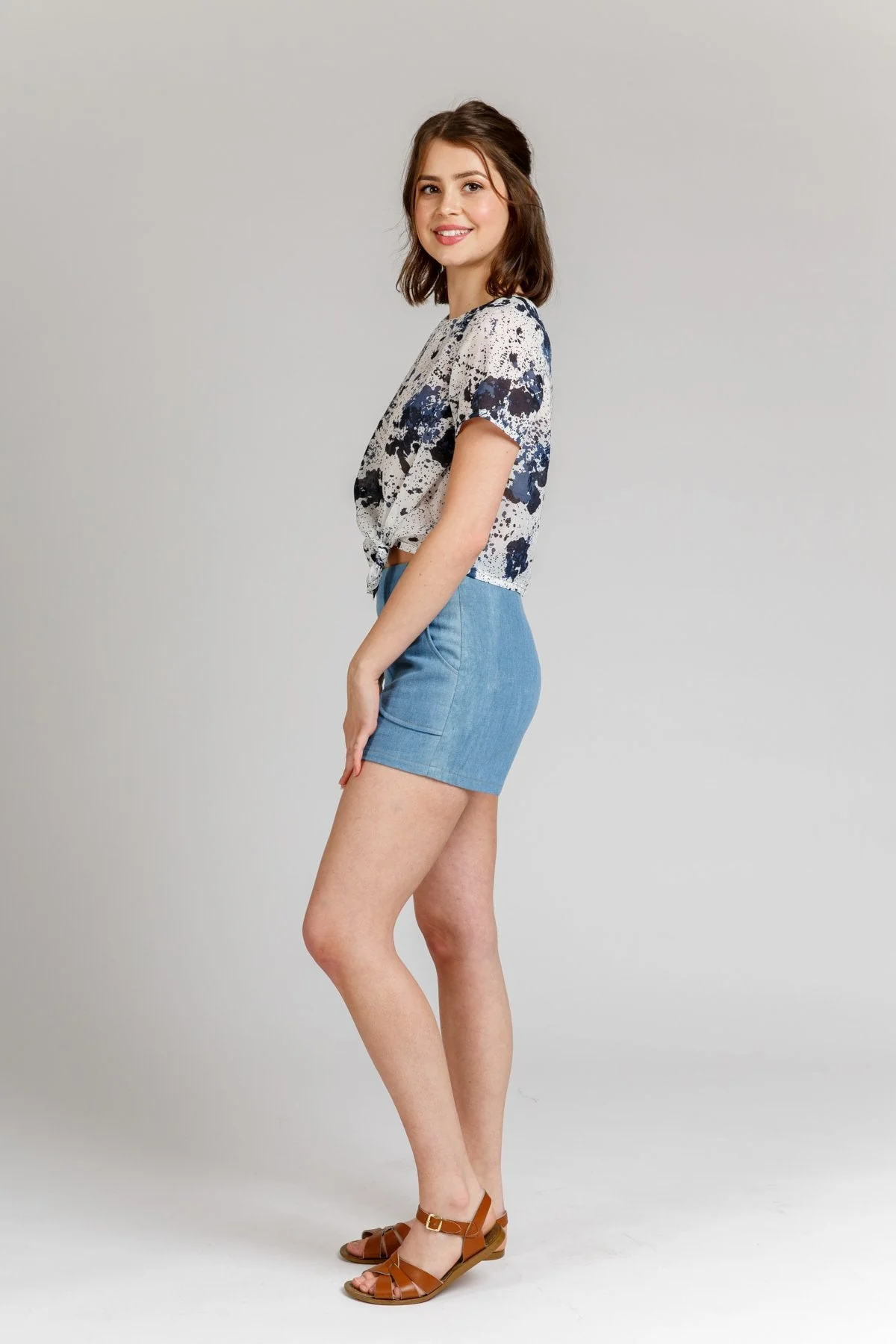 Harper Shorts & Skort - Megan Nielsen Patterns - Sewing Pattern - Image 3