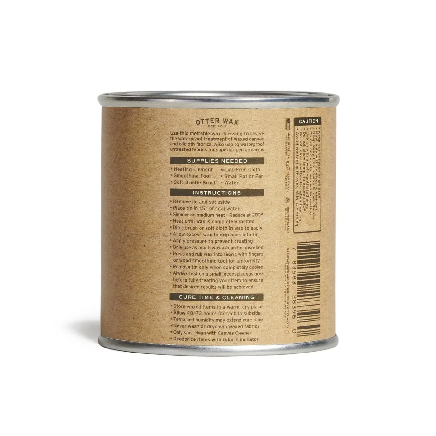 Heat-Activated Fabric Dressing - 16oz - Otter Wax - Image 5