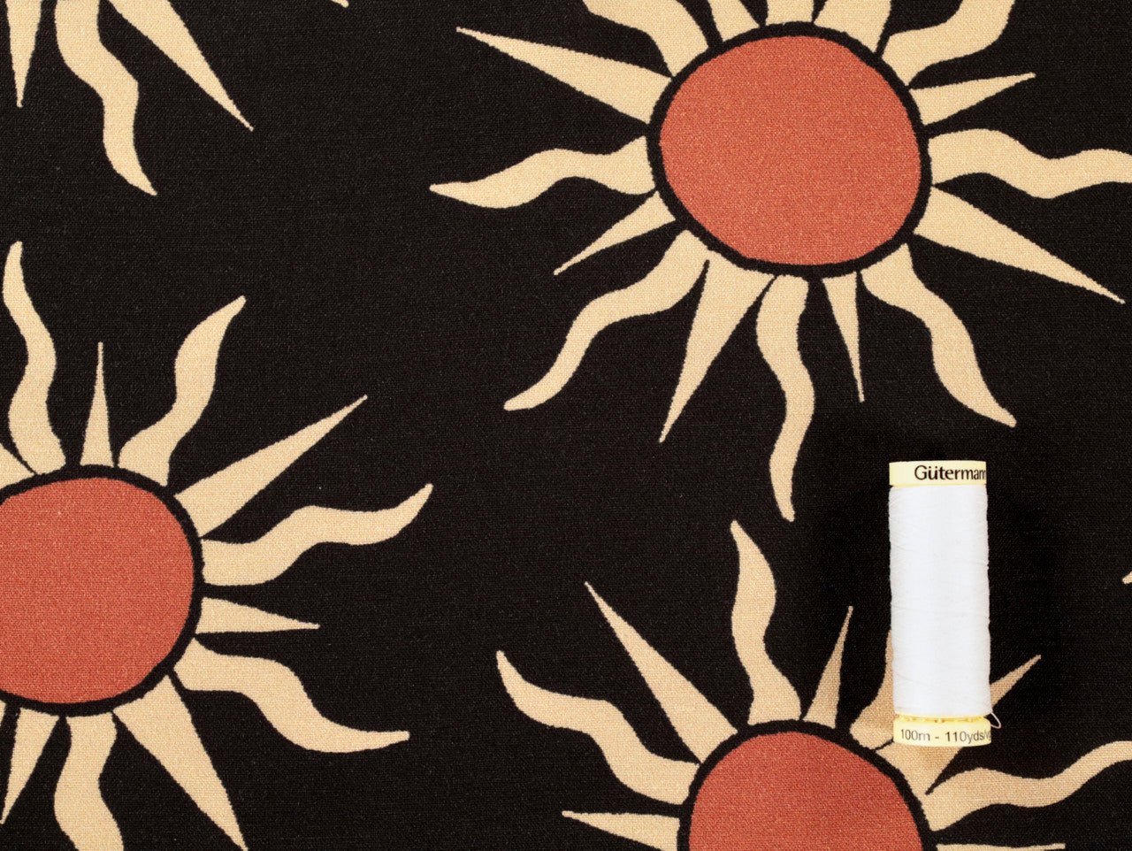 Helios Viscose & Linen - Black - Oeko-Tex 100 - Fabric Godmother - Image 3