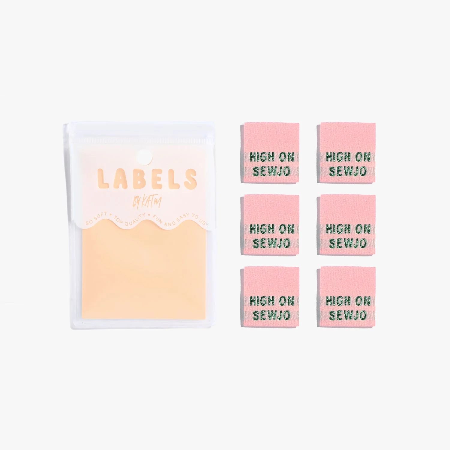 "HIGH ON SEW-JO" Woven Label Pack - Kylie And The Machine - Image 3