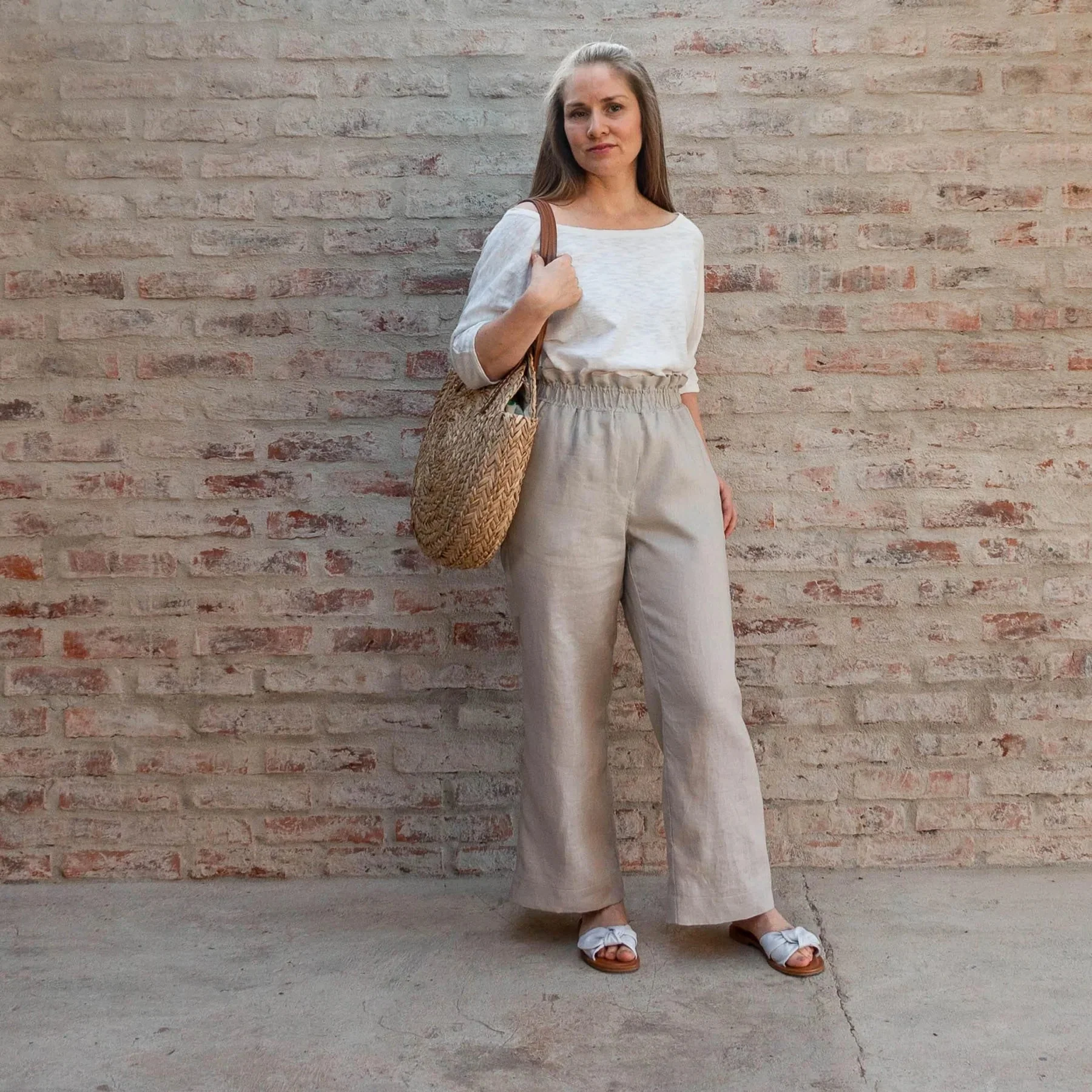 High Waist Pants Womens Paper Pattern - Wardrobe by Me - Image 10