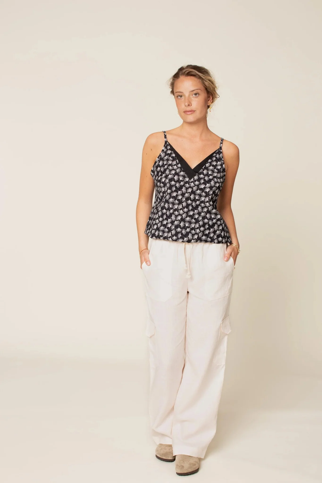 High Waist Pants Womens Paper Pattern - Wardrobe by Me - Image 3
