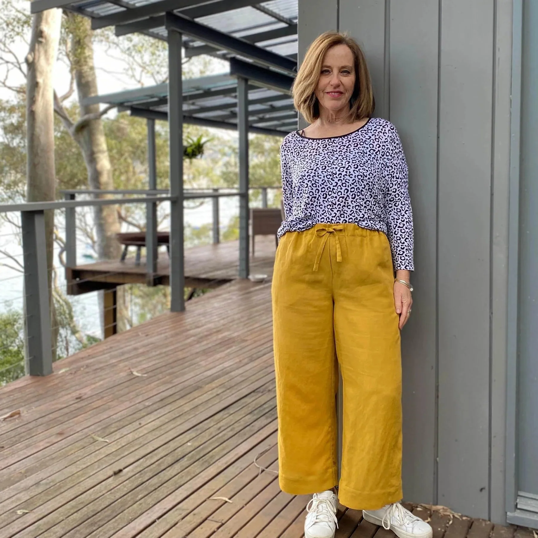 High Waist Pants Womens Paper Pattern - Wardrobe by Me - Image 6