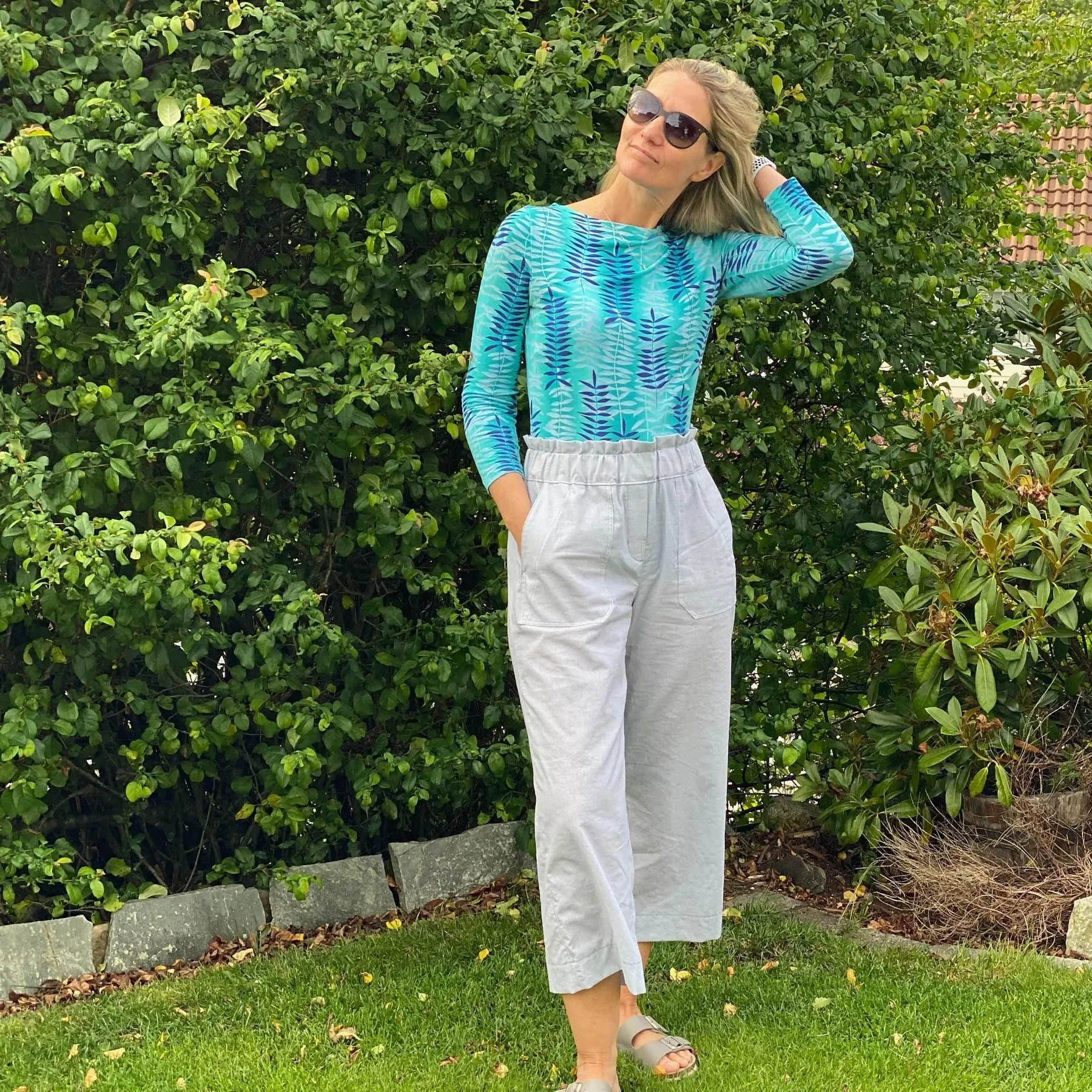 High Waist Pants Womens Paper Pattern - Wardrobe by Me - Image 8