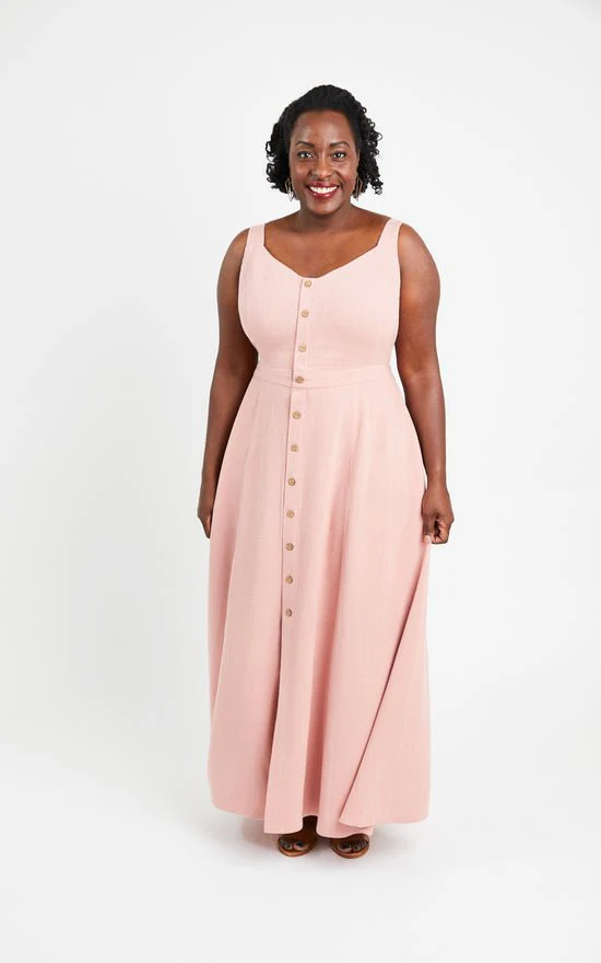 Holyoke Maxi Dress & Skirt Paper Pattern - Size 12-32 - Cashmerette - Image 7