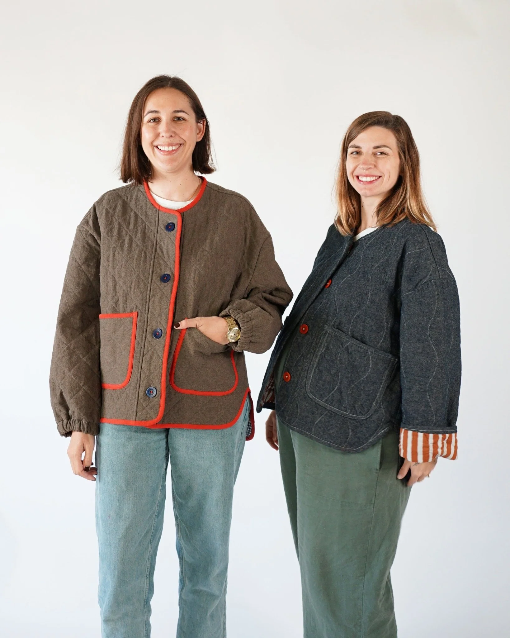 Homebody Quilted Jacket PDF Pattern - Matchy Matchy Sewing Club - Image 14