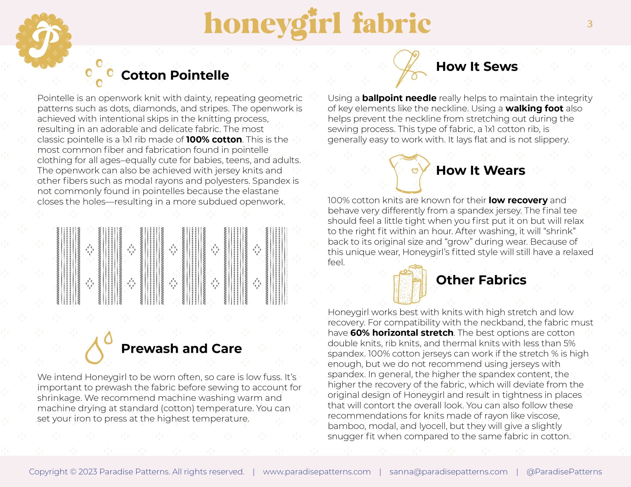 Honeygirl Tee PDF Pattern - Paradise Patterns - Image 14