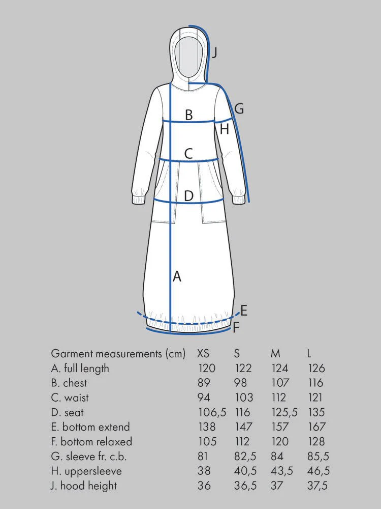 Hoodie Dress Pattern - The Assembly Line - Image 7