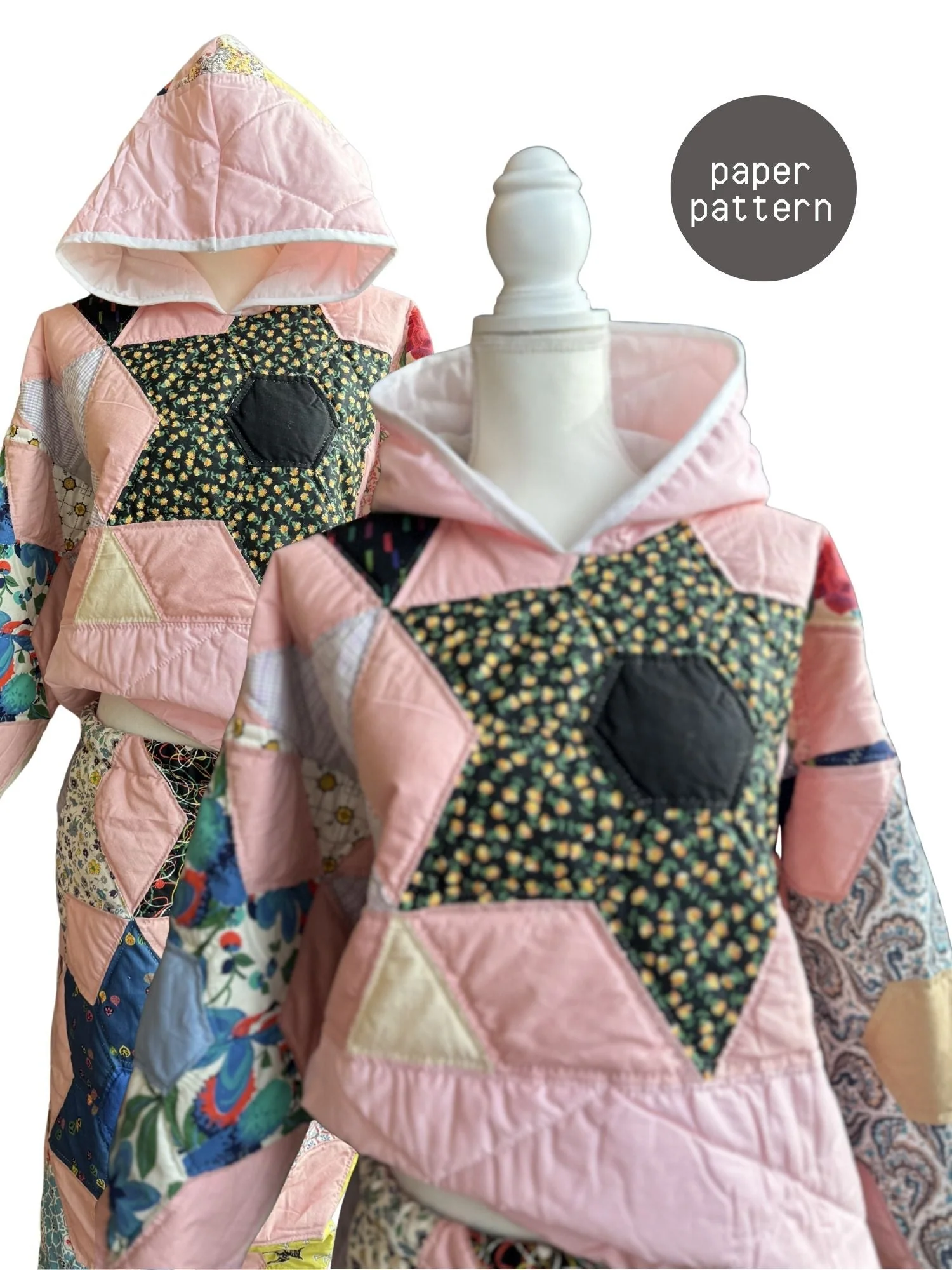 Hoodie - Paper Pattern - Hot Girl Quilting - Image 5