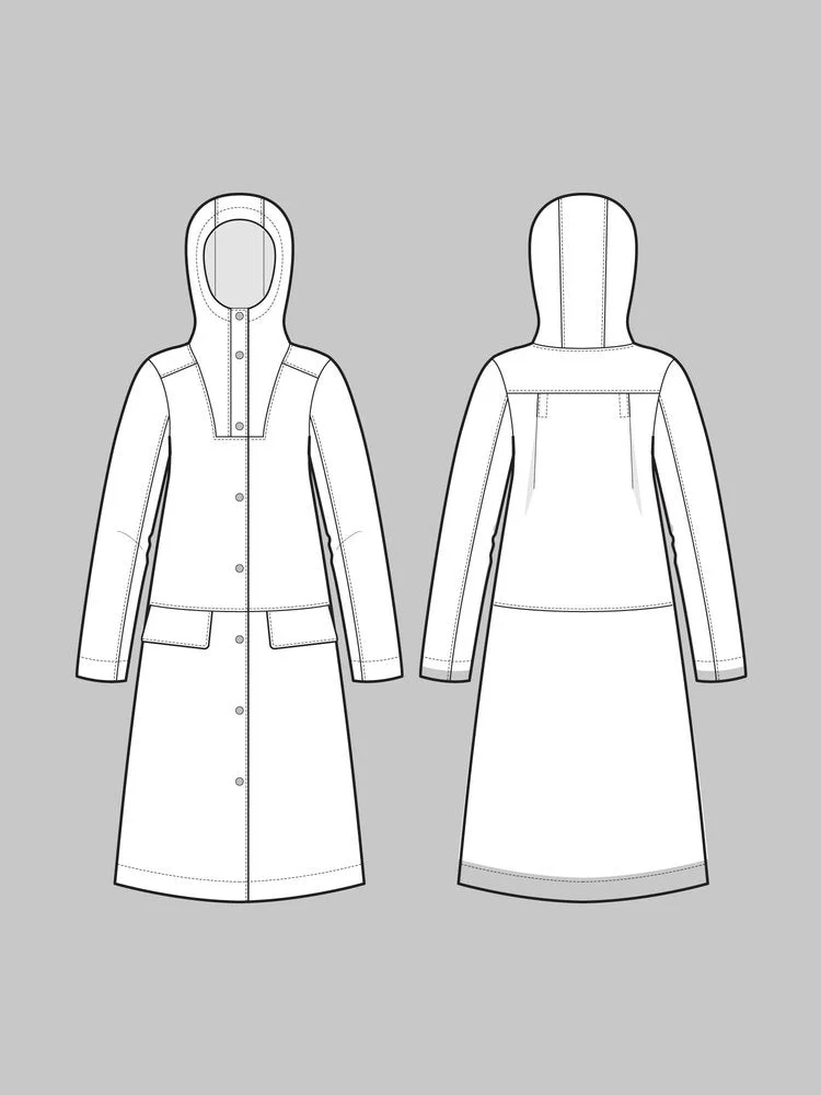 Hoodie Parka Pattern - The Assembly Line - Image 7