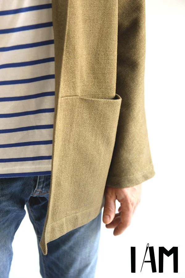 I am ARTEMIS (Mens) - Coat Pattern - I AM PATTERNS - Image 8