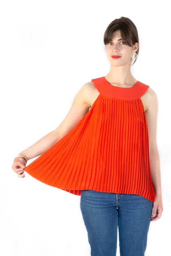 I am CLEOPATRE - Pleated Dress and Top Pattern -  I AM PATTERNS - Image 3