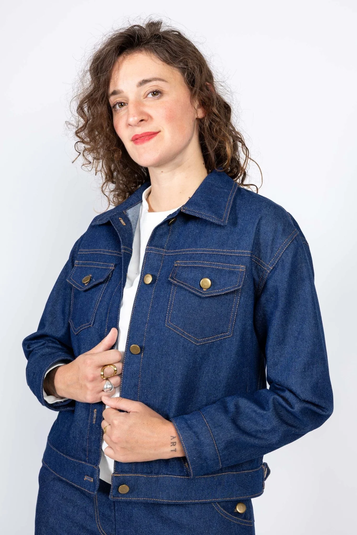 I am GOLD - Denim Jacket Pattern - I AM PATTERNS - Image 10