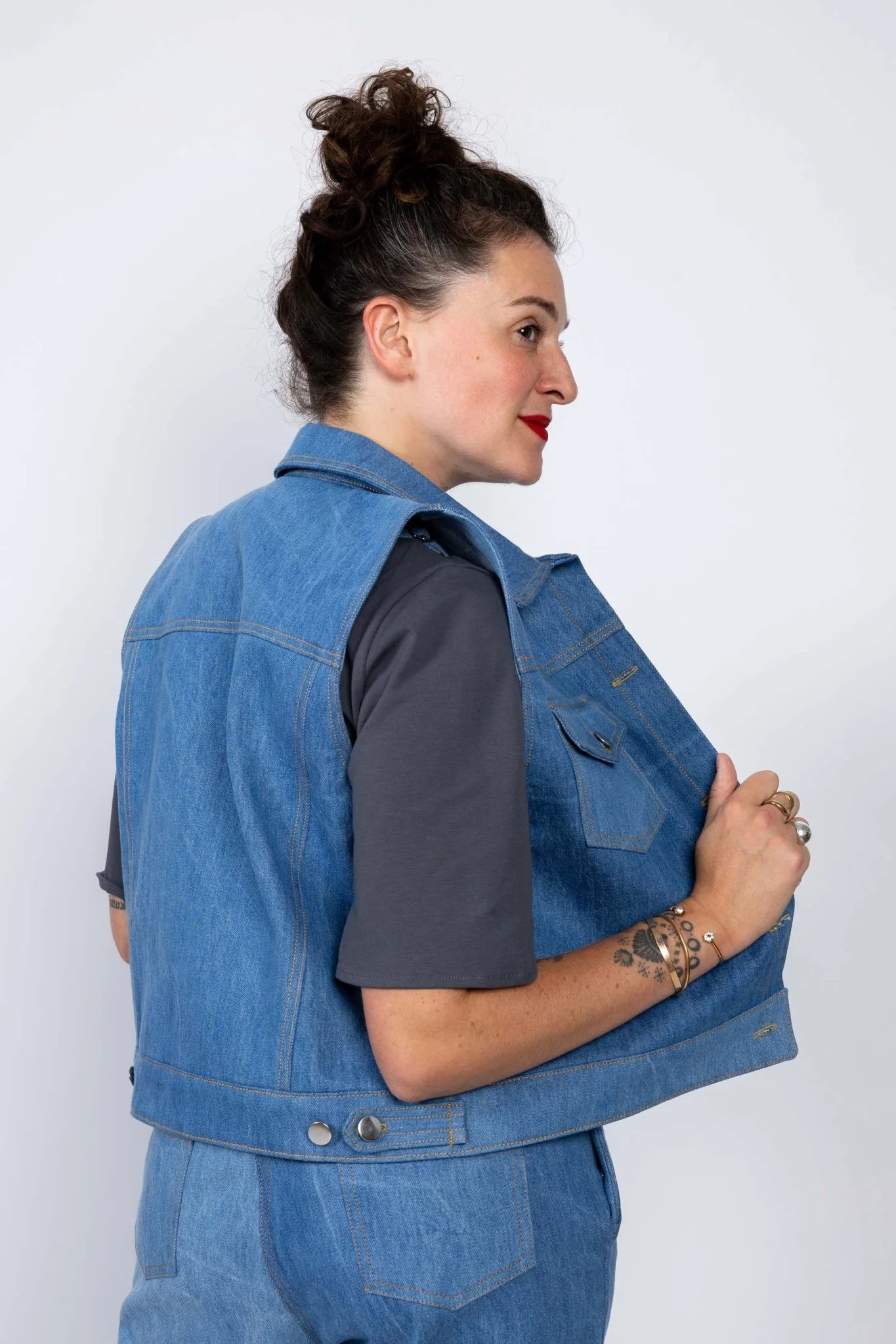 I am GOLD - Denim Jacket Pattern - I AM PATTERNS - Image 33