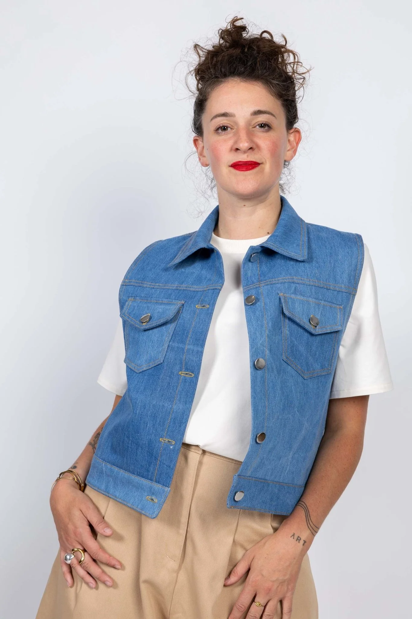 I am GOLD - Denim Jacket Pattern - I AM PATTERNS - Image 41