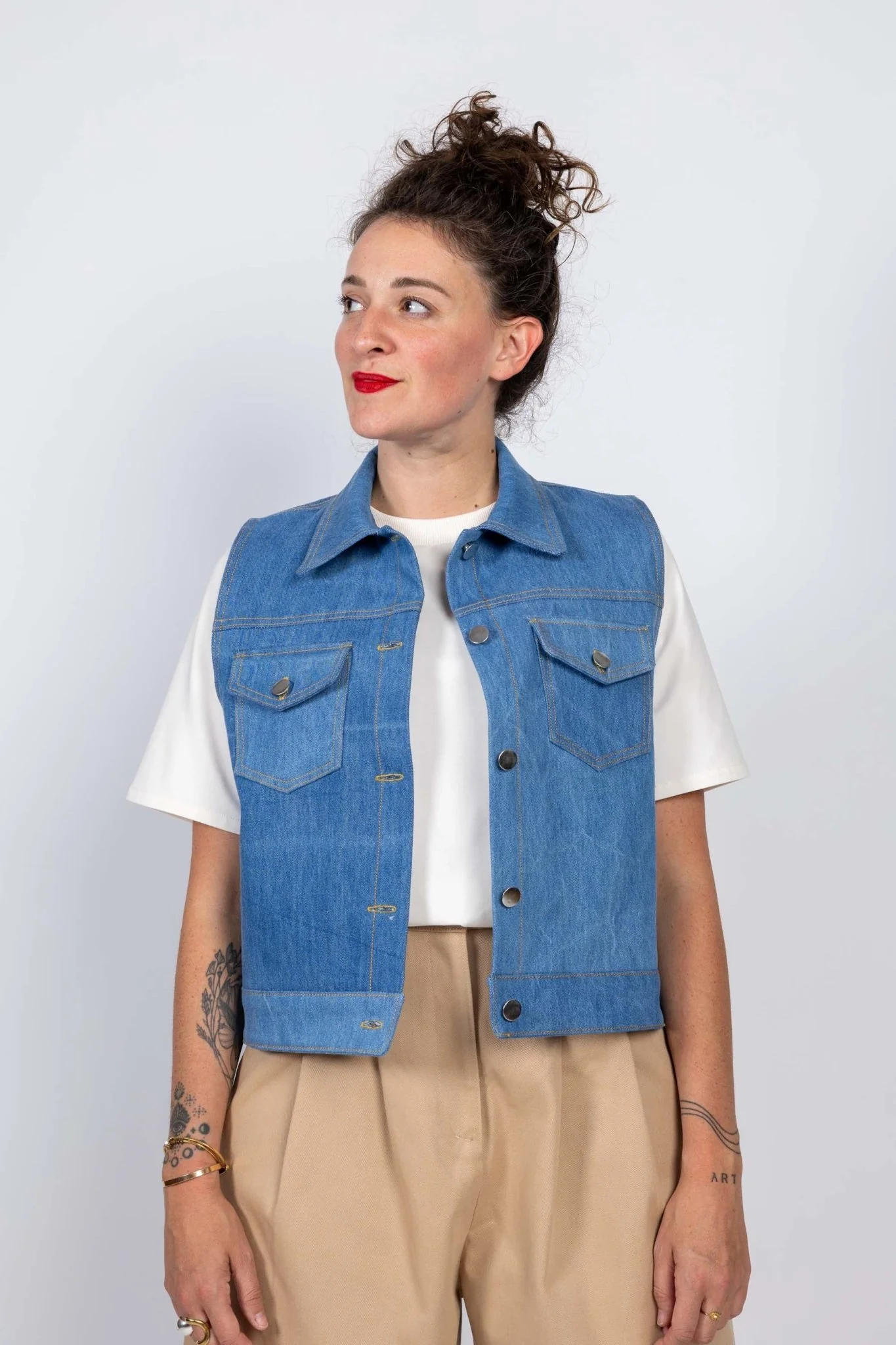 I am GOLD - Denim Jacket Pattern - I AM PATTERNS - Image 42