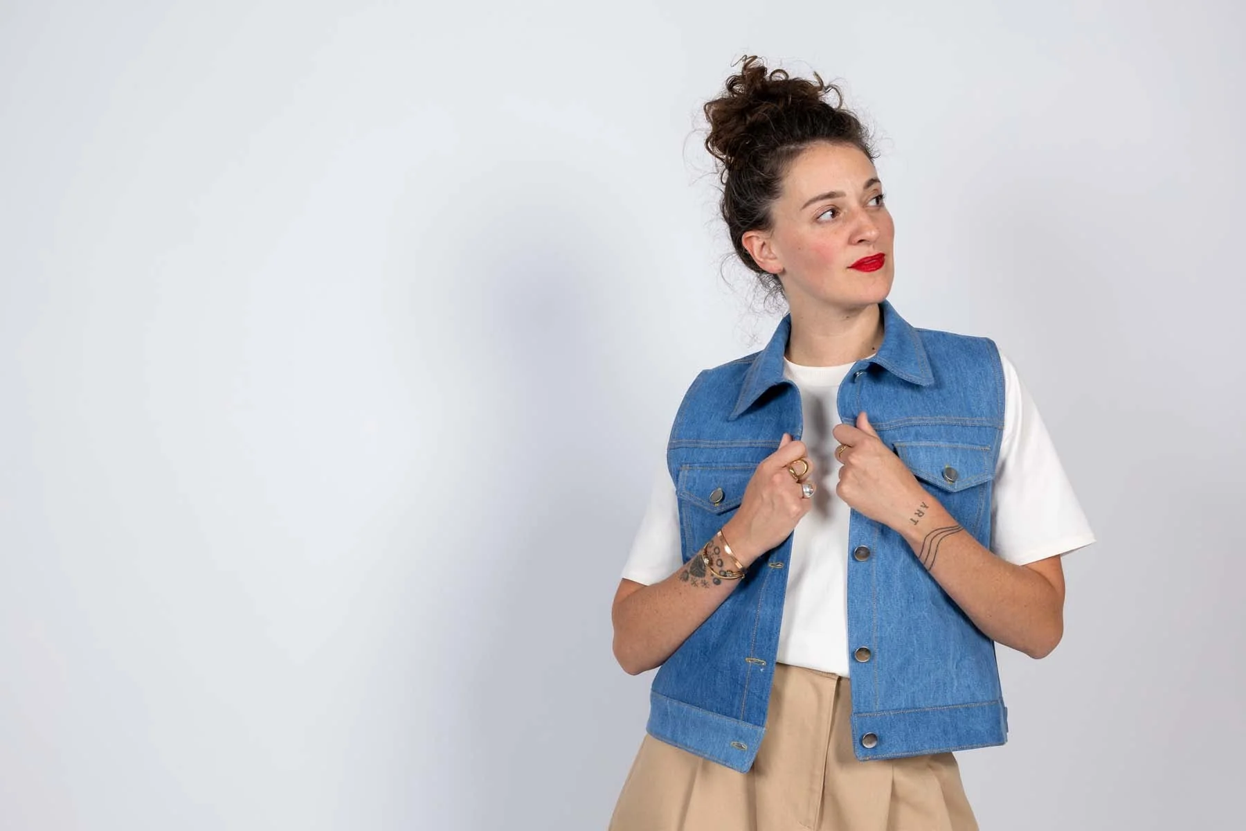 I am GOLD - Denim Jacket Pattern - I AM PATTERNS - Image 44