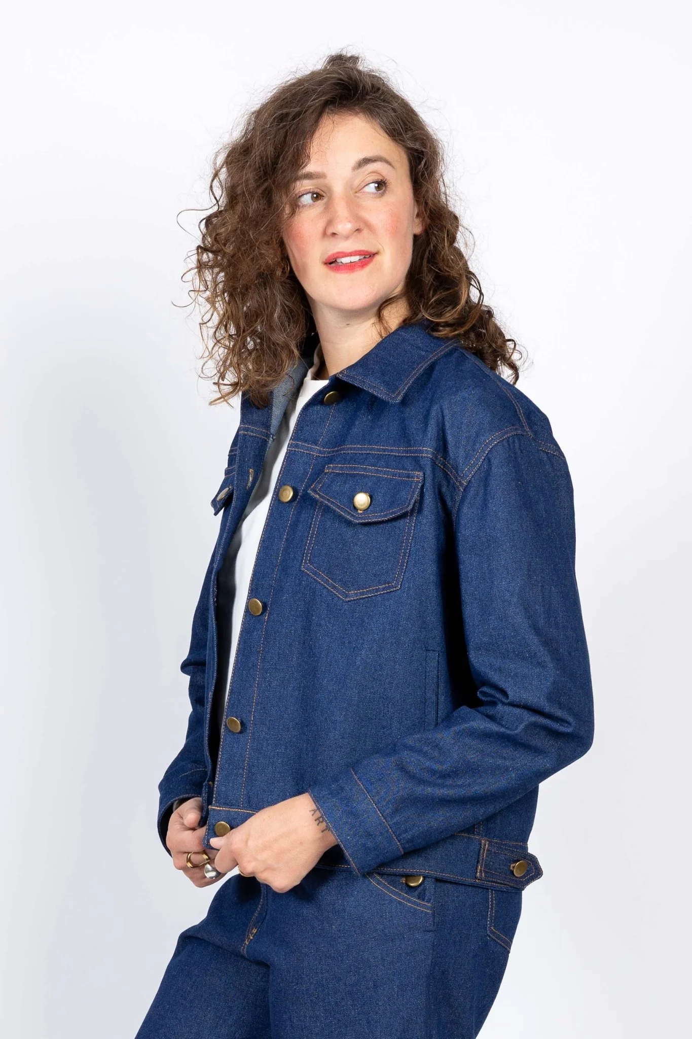 I am GOLD - Denim Jacket Pattern - I AM PATTERNS - Image 7