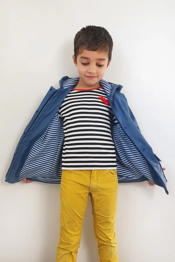 I am JACQUES (Mini / Kids) - Classic Raincoat Pattern -  I AM PATTERNS - Image 12