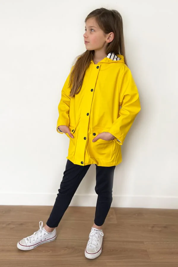 I am JACQUES (Mini / Kids) - Classic Raincoat Pattern -  I AM PATTERNS - Image 8
