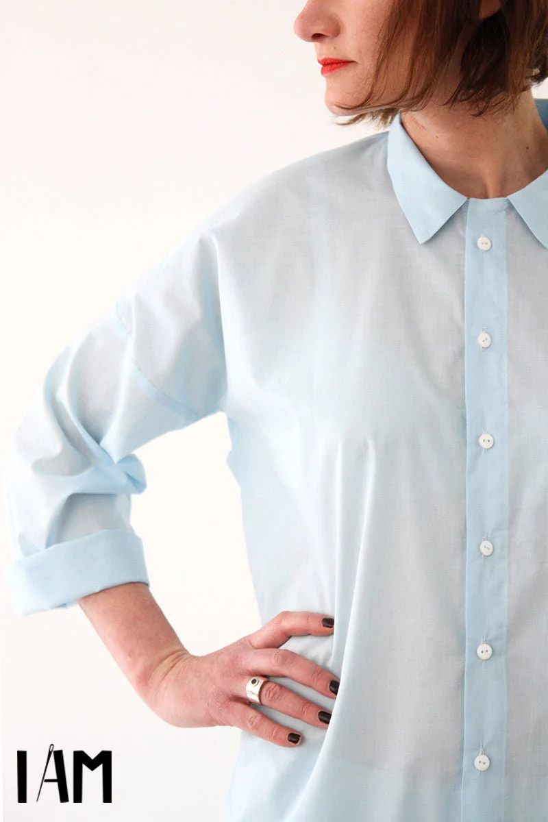 I am LUCIENNE - Shirt, Tunic + Dress Pattern - I AM PATTERNS - Image 12
