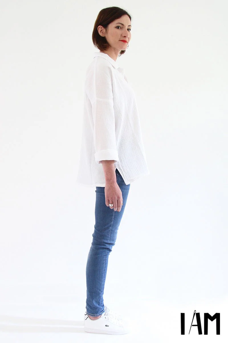 I am LUCIENNE - Shirt, Tunic + Dress Pattern - I AM PATTERNS - Image 13