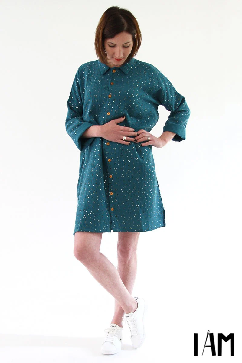 I am LUCIENNE - Shirt, Tunic + Dress Pattern - I AM PATTERNS - Image 29