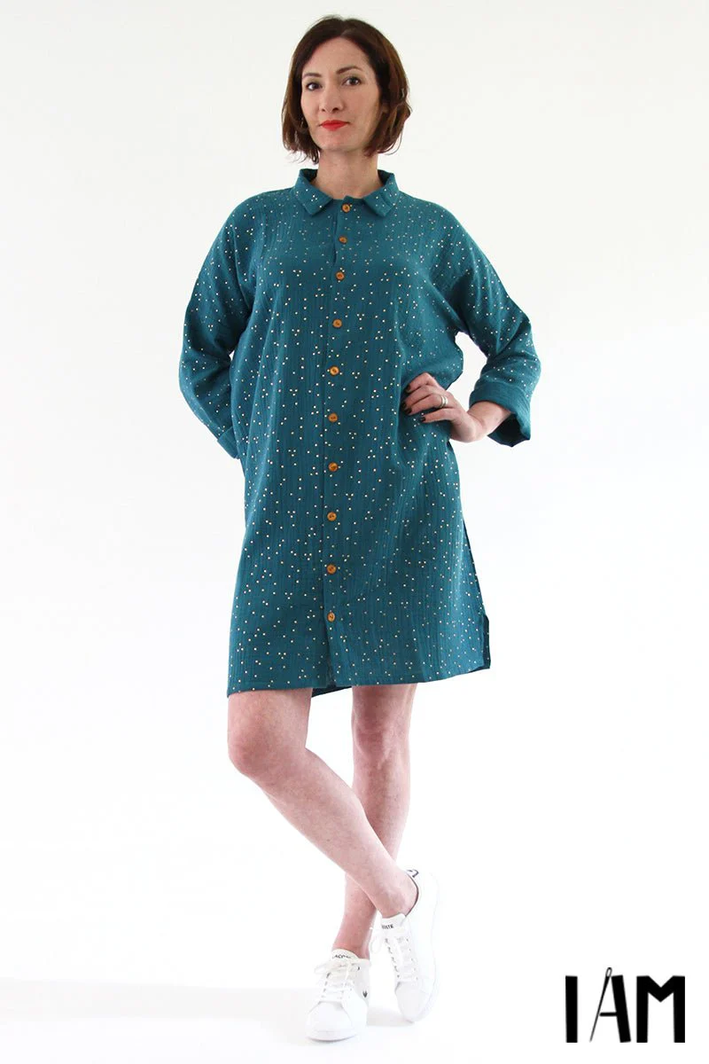 I am LUCIENNE - Shirt, Tunic + Dress Pattern - I AM PATTERNS - Image 31