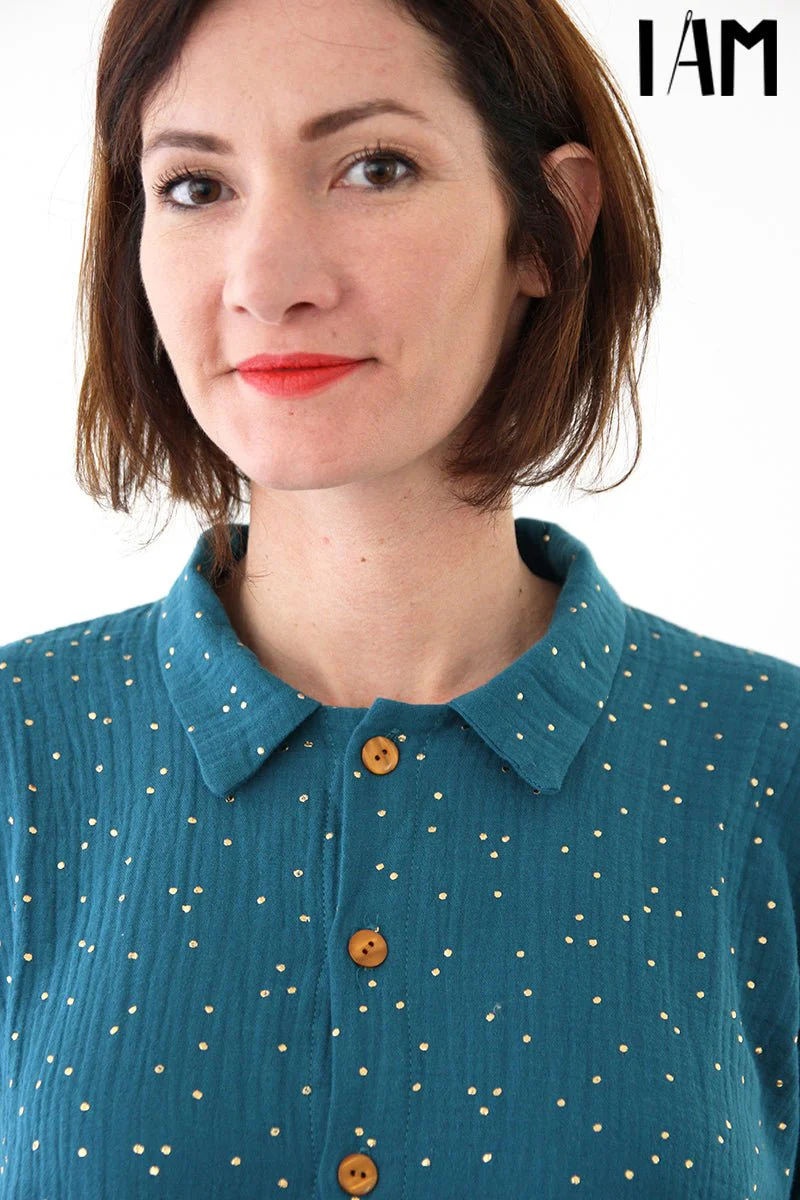 I am LUCIENNE - Shirt, Tunic + Dress Pattern - I AM PATTERNS - Image 34