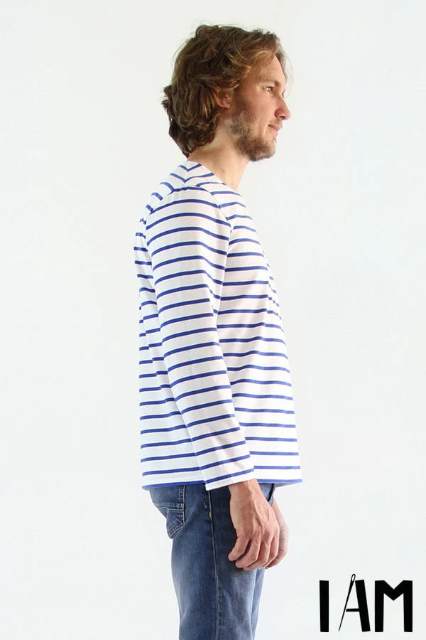 I am MILOR (Mens) - Classic Tshirt Pattern -  I AM PATTERNS - Image 8