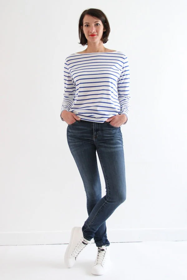 I am MILOR (Ladies) - Classic Boatneck Tshirt Pattern -  I AM PATTERNS - Image 15
