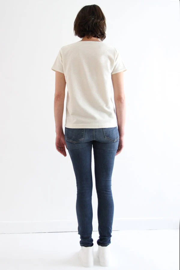 I am MILOR (Ladies) - Classic Boatneck Tshirt Pattern -  I AM PATTERNS - Image 6