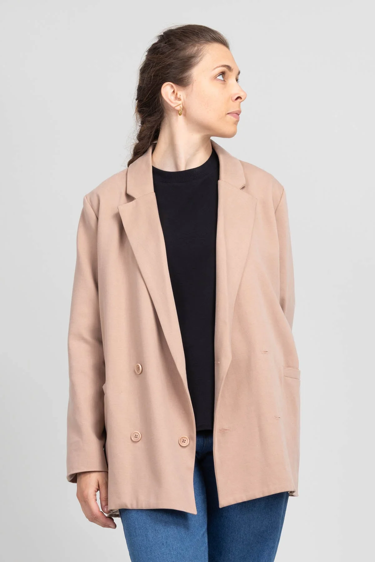 I am ROSE - Oversized Double-Breasted Blazer Pattern -  I AM PATTERNS - Image 13