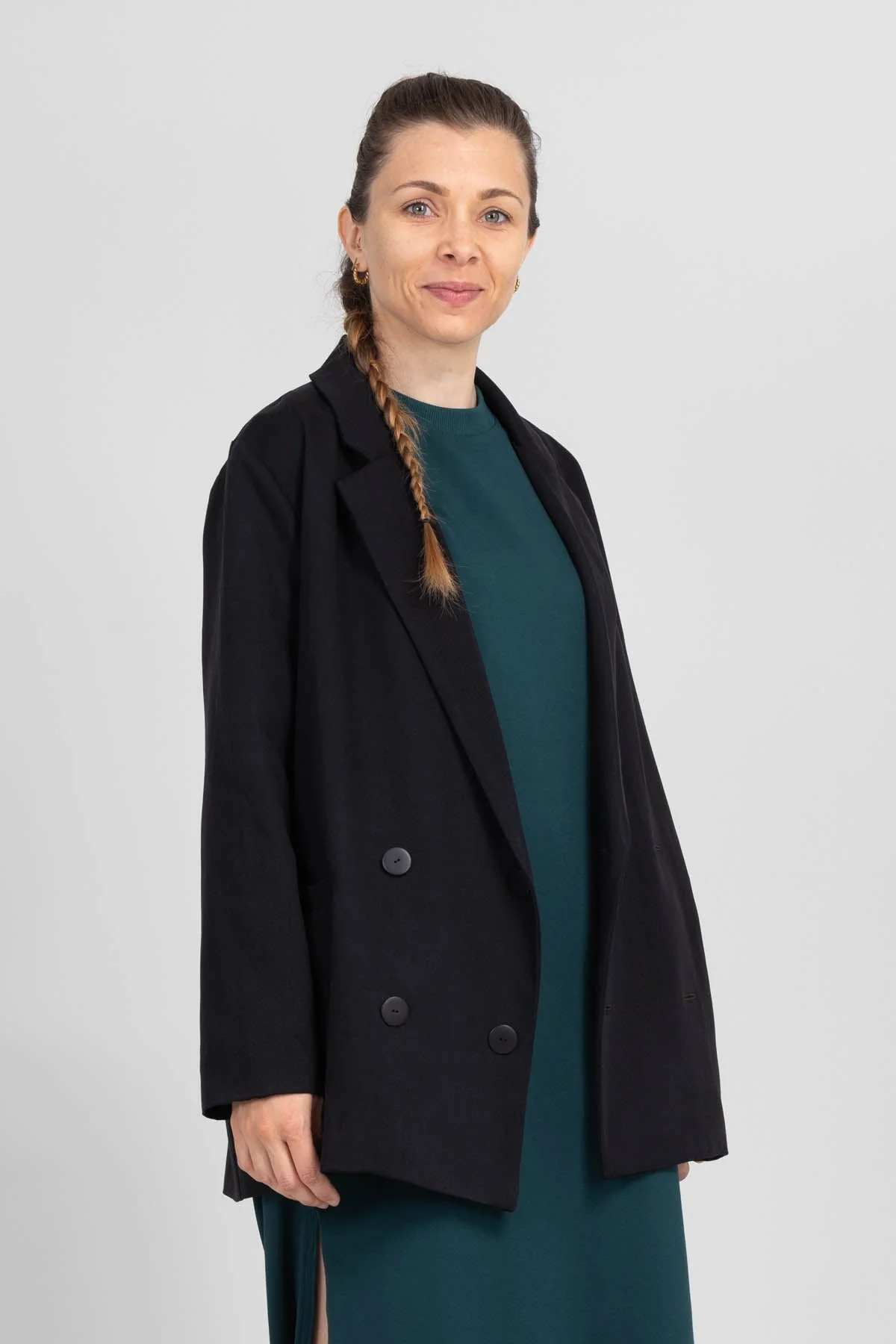 I am ROSE - Oversized Double-Breasted Blazer Pattern -  I AM PATTERNS - Image 16