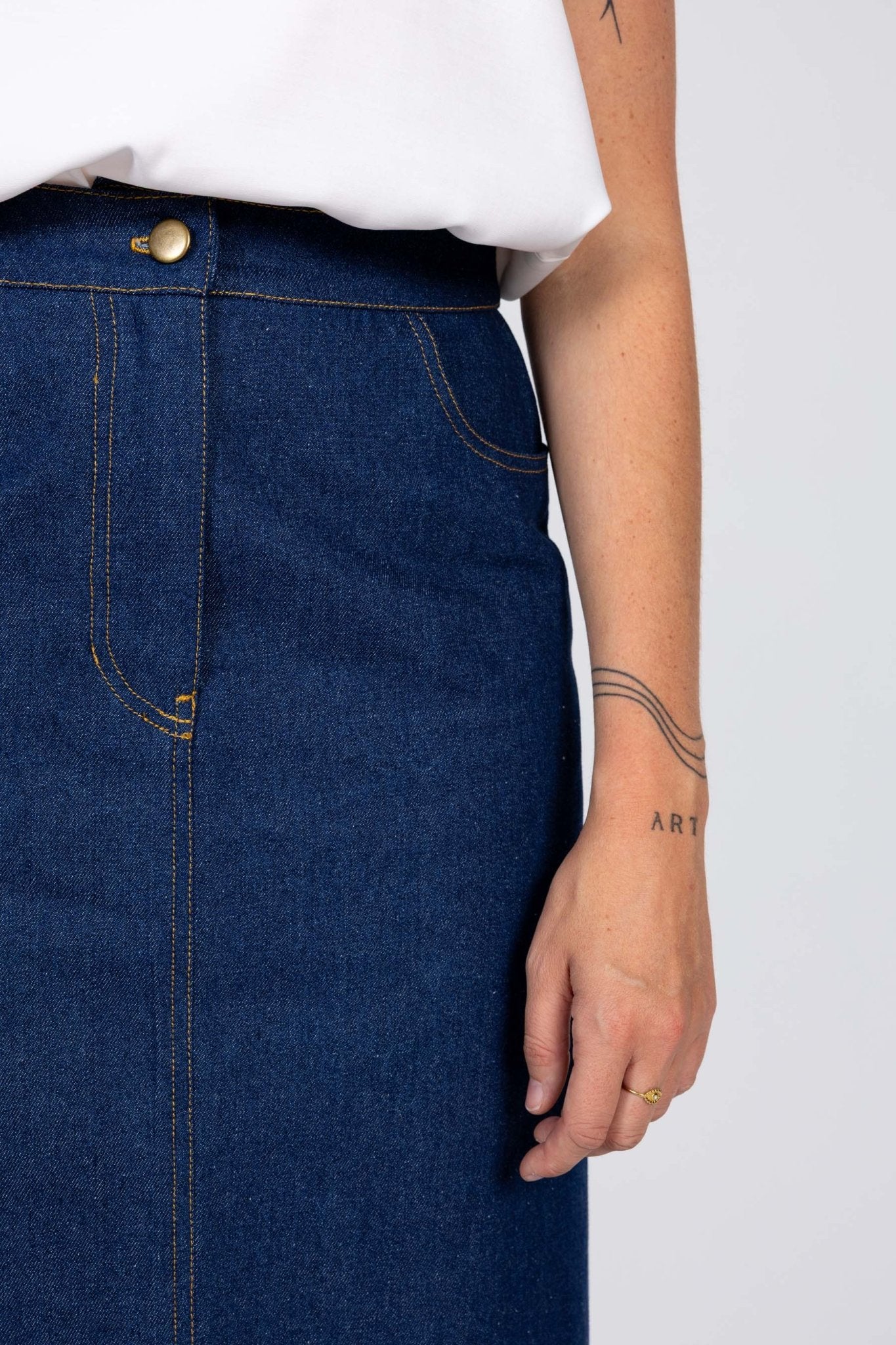 I am RUBY -Denim Skirt Pattern - I AM PATTERNS - Image 28