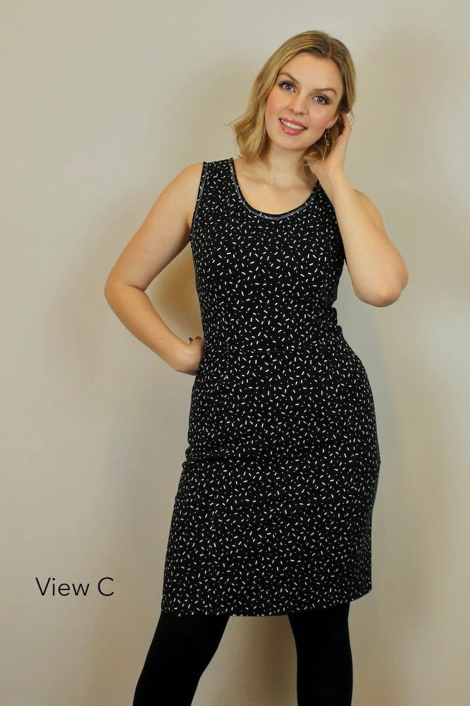 Idun Jersey Dress PDF Pattern - Ploen Patterns - Image 4