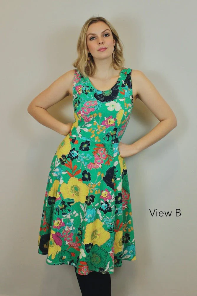 Idun Jersey Dress PDF Pattern - Ploen Patterns - Image 9