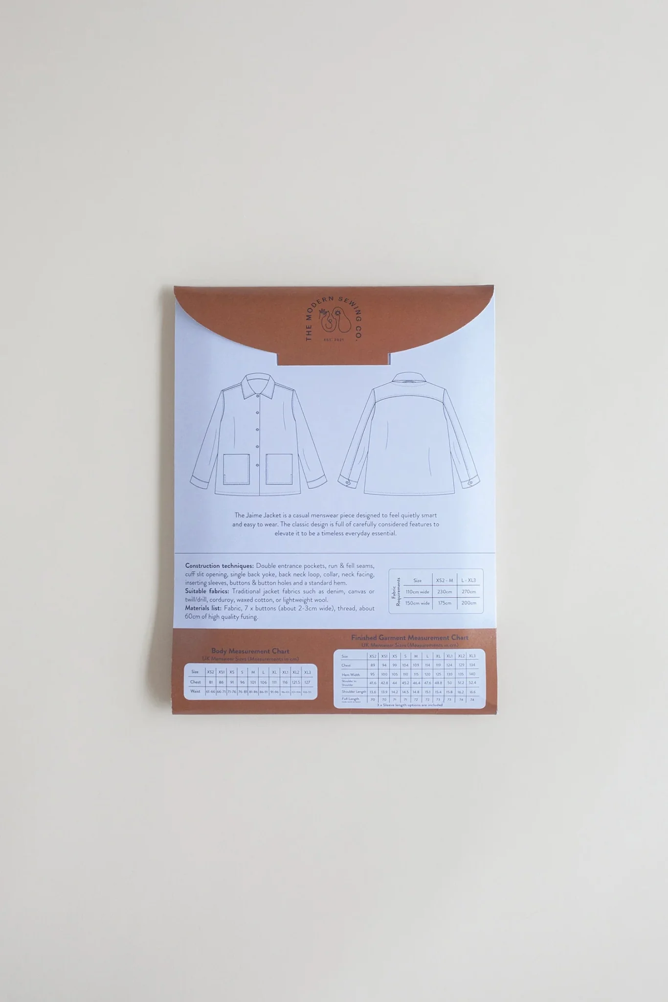 Jaime Jacket Paper Pattern - Modern Sewing Co. - Image 13