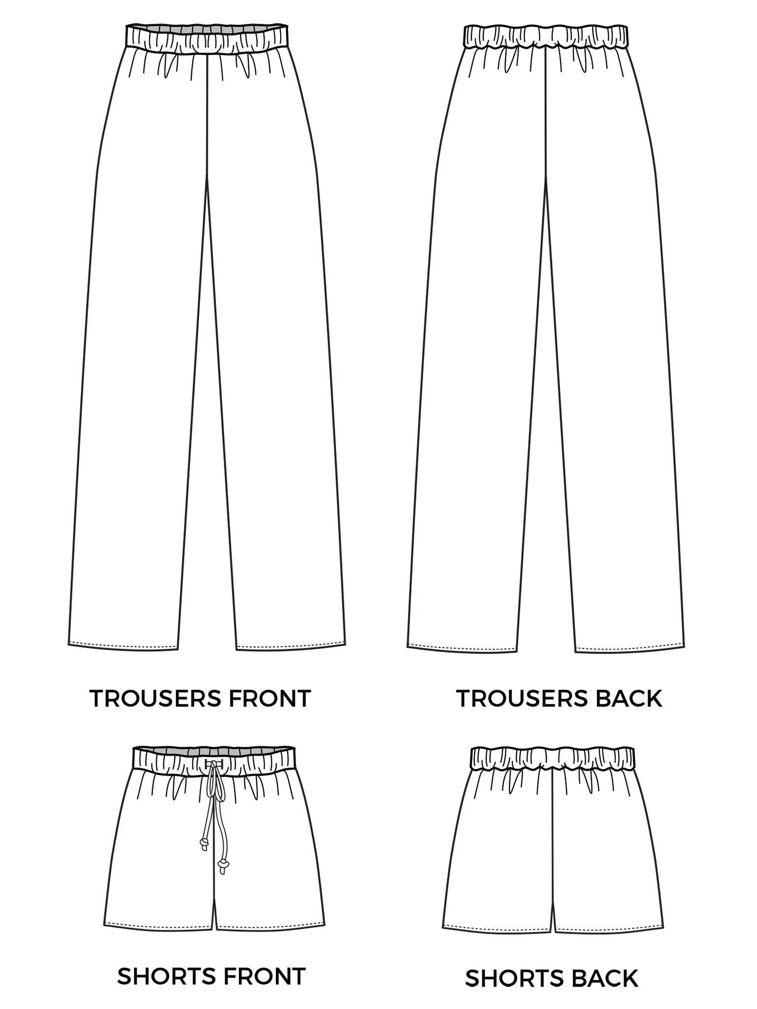 Jaimie Pajama Bottoms / Shorts Pattern - Tilly And The Buttons - Image 10