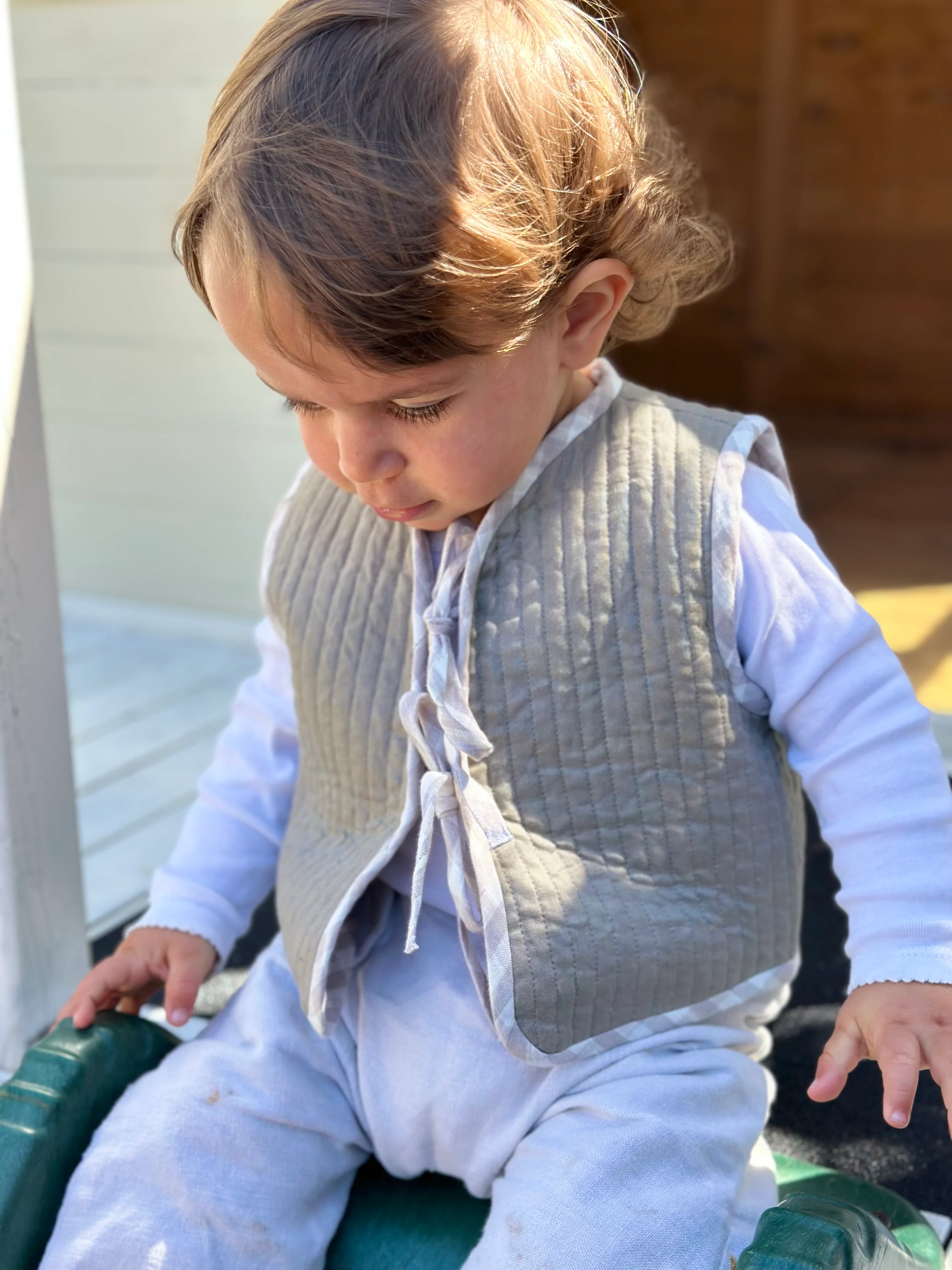 Japi Reversible Unisex Vest (18mo-12yrs) PDF Sewing Pattern - Atelier Mimito - Image 10