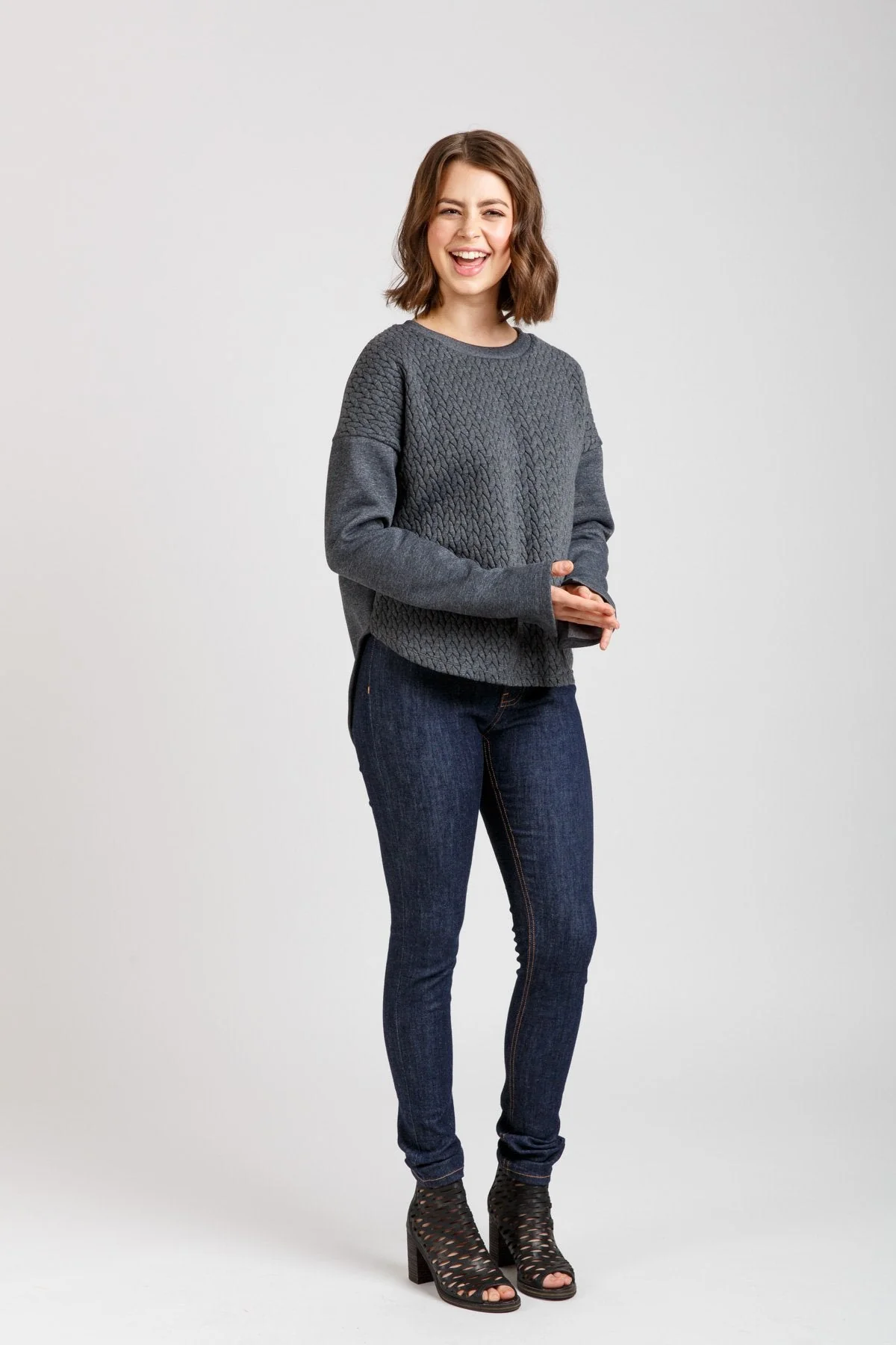 Jarrah Sweater - Megan Nielsen Patterns - Sewing Pattern - Image 13