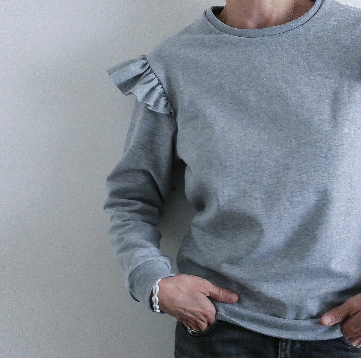 Jasmin Mum Sweatshirt & Dress Sewing Pattern- Ladies 34/46 - Ikatee - Image 6