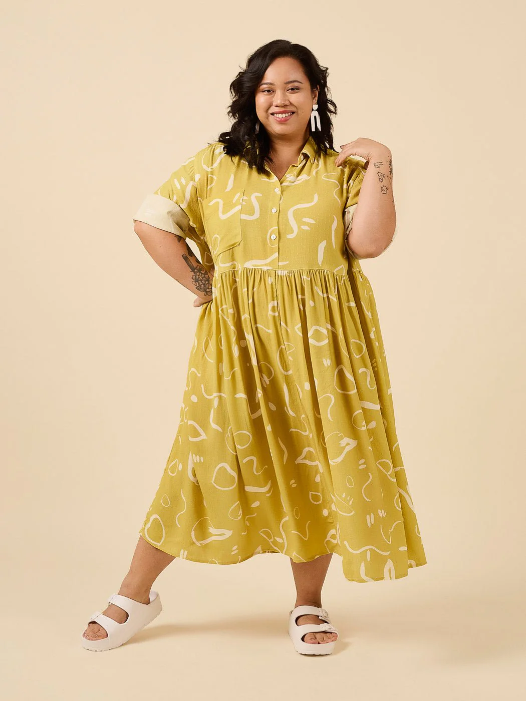 Jenna Shirt + Shirtdress - Closet Core Patterns - Image 15