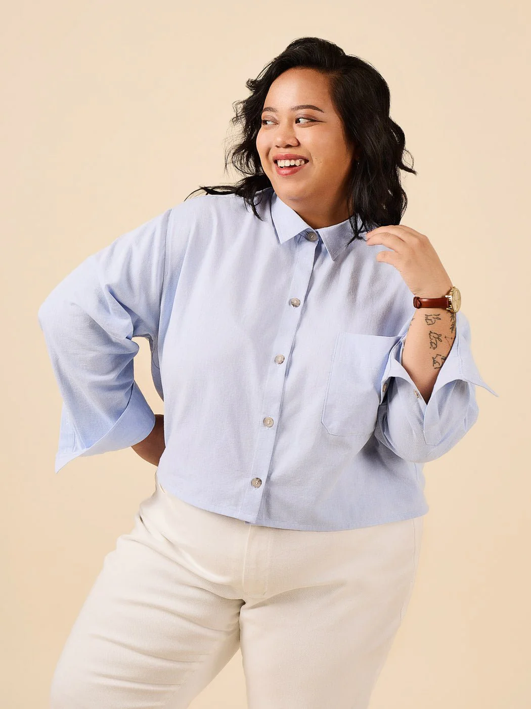 Jenna Shirt + Shirtdress - Closet Core Patterns - Image 26