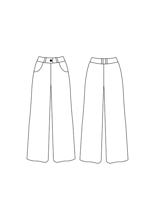 Joan Trousers Pattern - Friday Pattern Company - Image 8